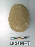 藏品(橢圓形石錘)的圖片
